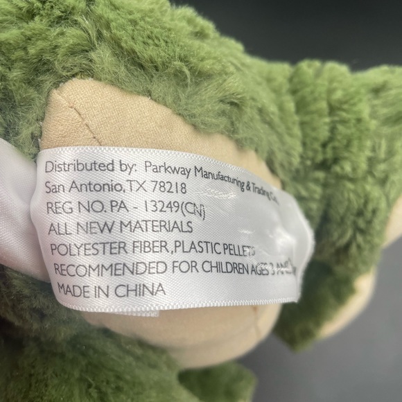 Destination Holiday 14 inch green Stegosaurus Dinosaur plush Toy - Picture 5 of 7